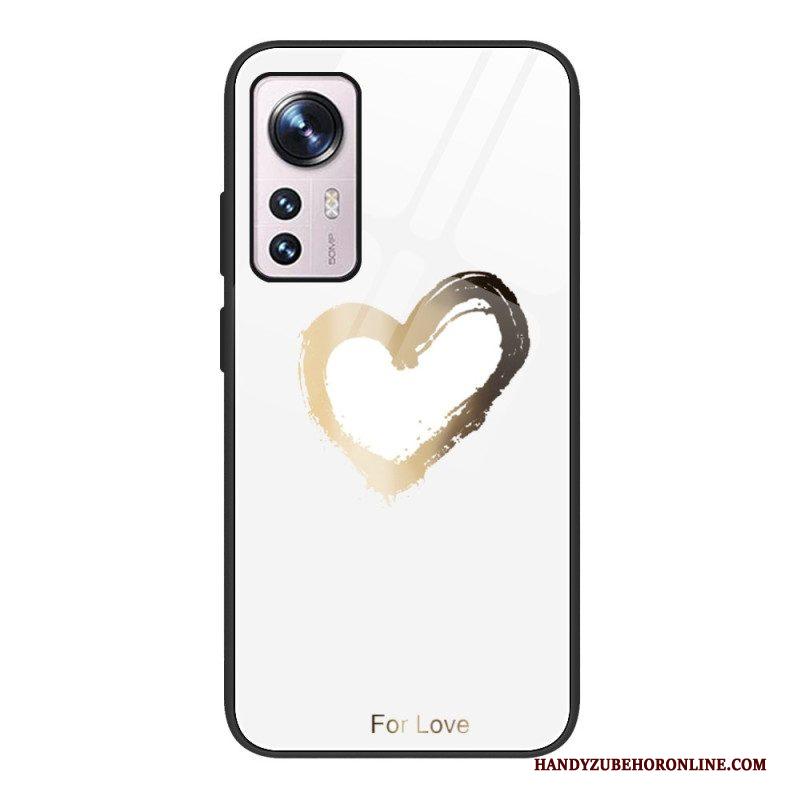 Hoesje voor Xiaomi 12 / 12X Hart Van Gehard Glas