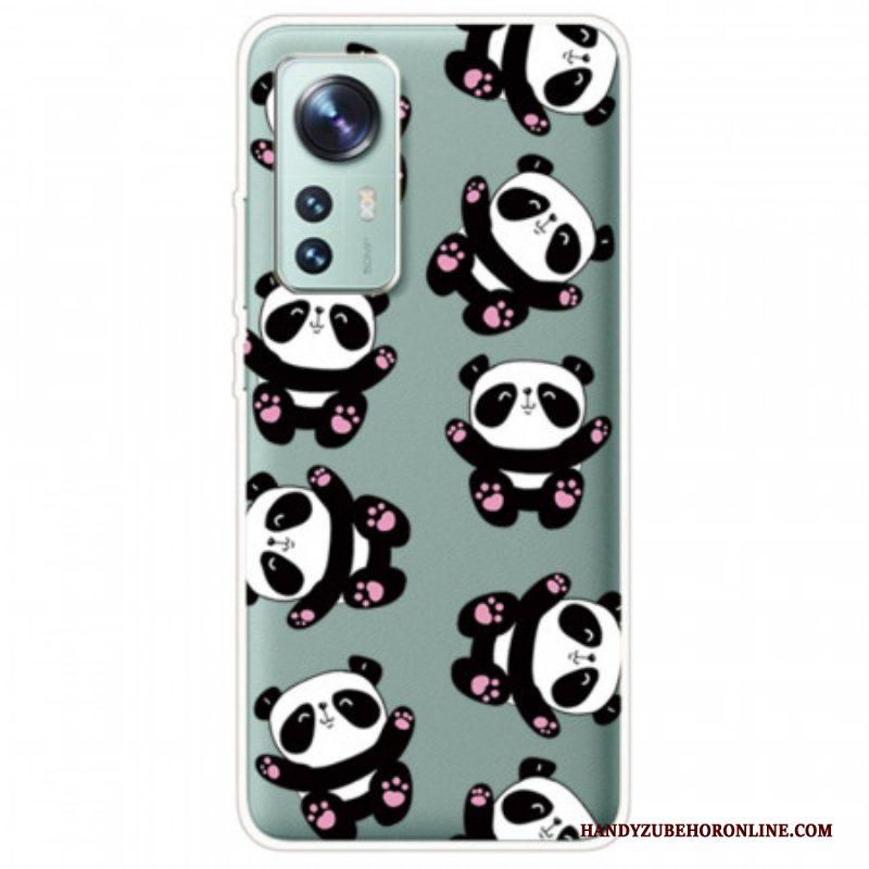 Hoesje voor Xiaomi 12 / 12X Top Panda's Plezier