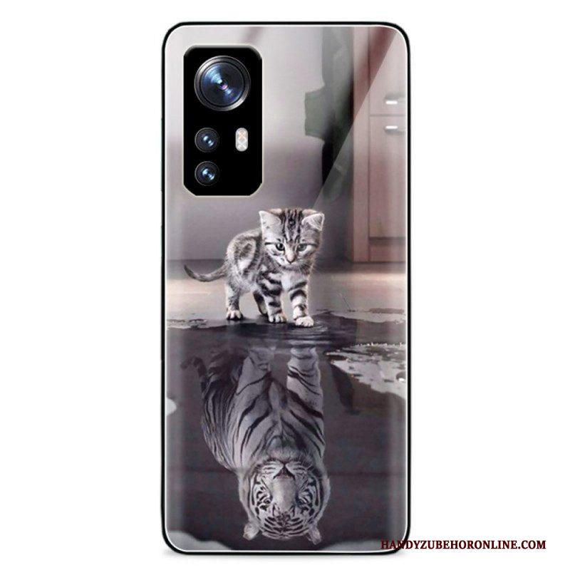 Hoesje voor Xiaomi 12 Pro Kittendroom Van Gehard Glas