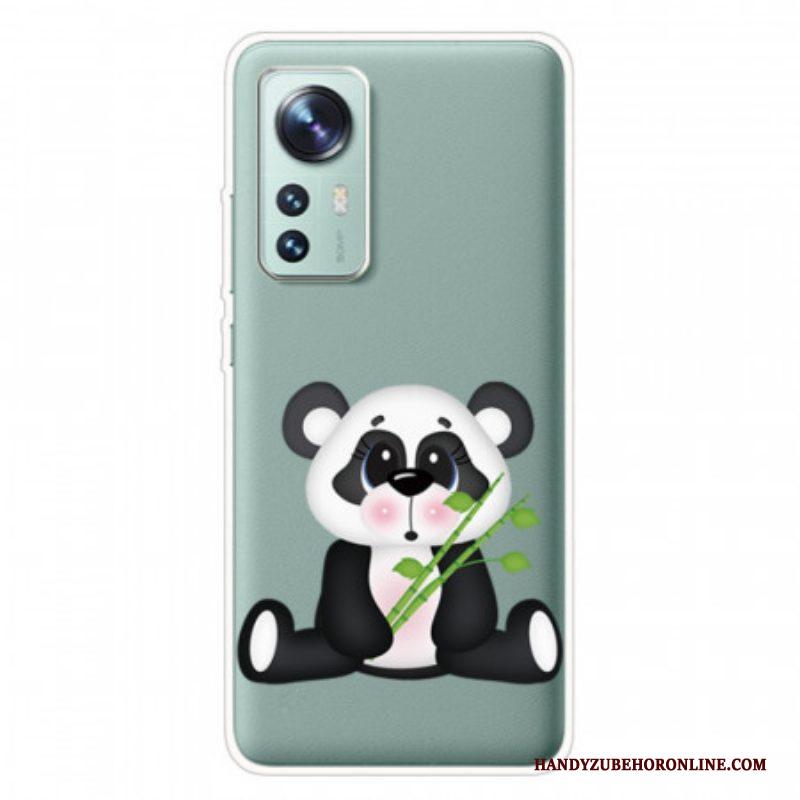 Hoesje voor Xiaomi 12 Pro Leuke Panda Siliconen