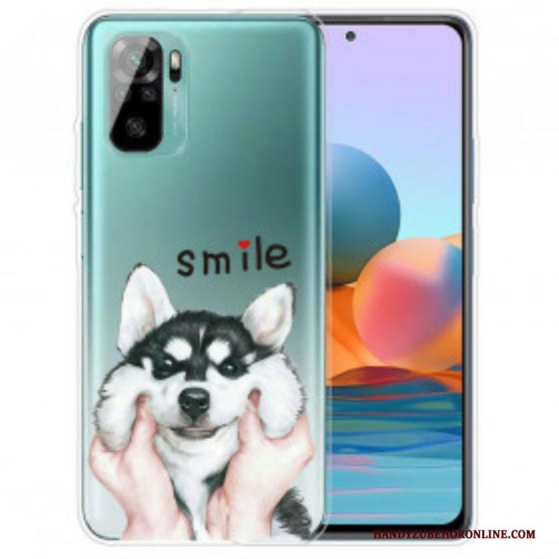 Hoesje voor Xiaomi Redmi Note 10 / 10S Lach Hond