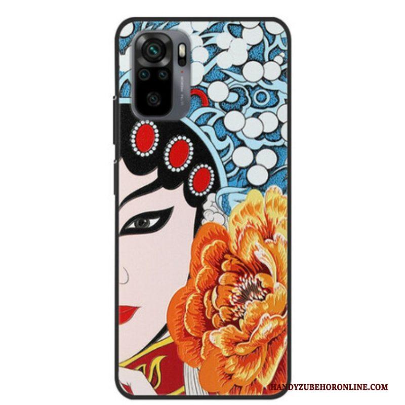 Hoesje voor Xiaomi Redmi Note 10 / 10S Peking Opera