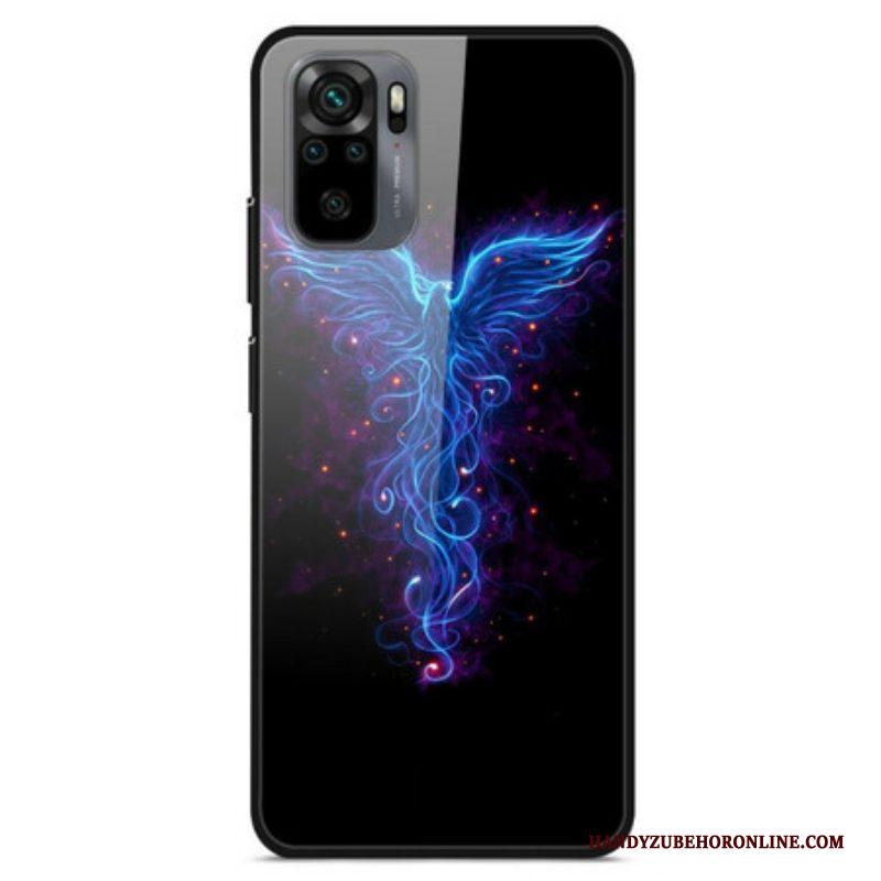 Hoesje voor Xiaomi Redmi Note 10 / 10S Phoenix Gehard Glas