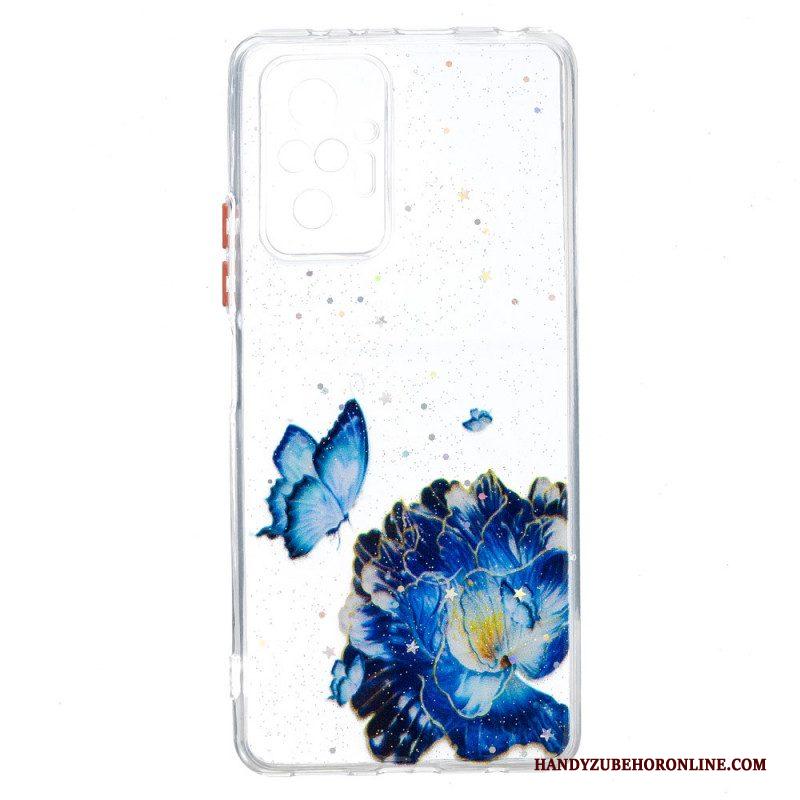 Hoesje voor Xiaomi Redmi Note 10 Pro Bloemen Vlinderhybride
