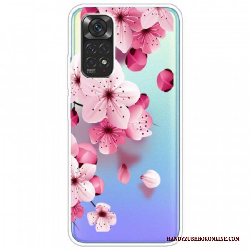 Hoesje voor Xiaomi Redmi Note 11 Pro / 11 Pro 5G Kleine Roze Bloemen