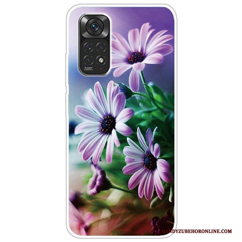 Hoesje voor Xiaomi Redmi Note 11 Pro / 11 Pro 5G Realistische Bloemen