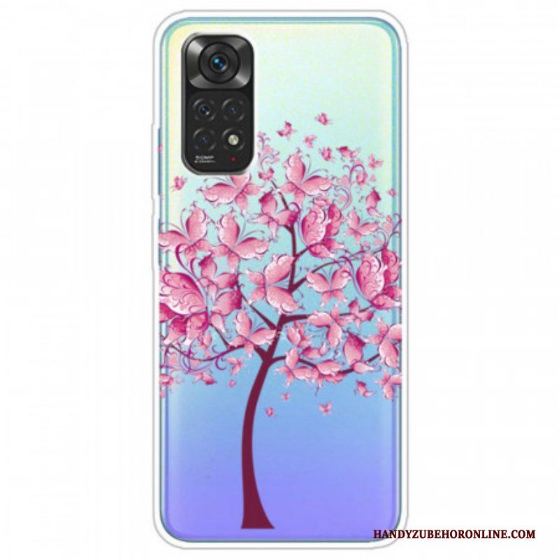 Hoesje voor Xiaomi Redmi Note 11 Pro / 11 Pro 5G Roze Boomtop