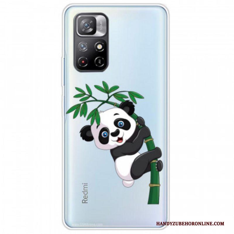 Hoesje voor Xiaomi Redmi Note 11 Pro Plus 5G Panda Op Bamboe