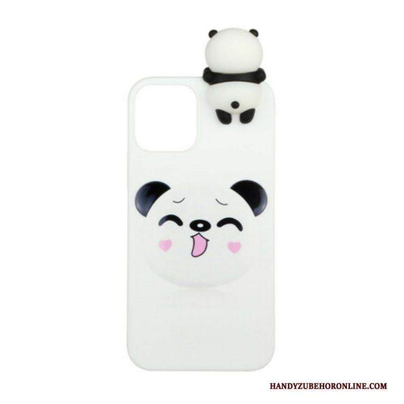 Hoesje voor iPhone 13 Mini Coole Panda 3d