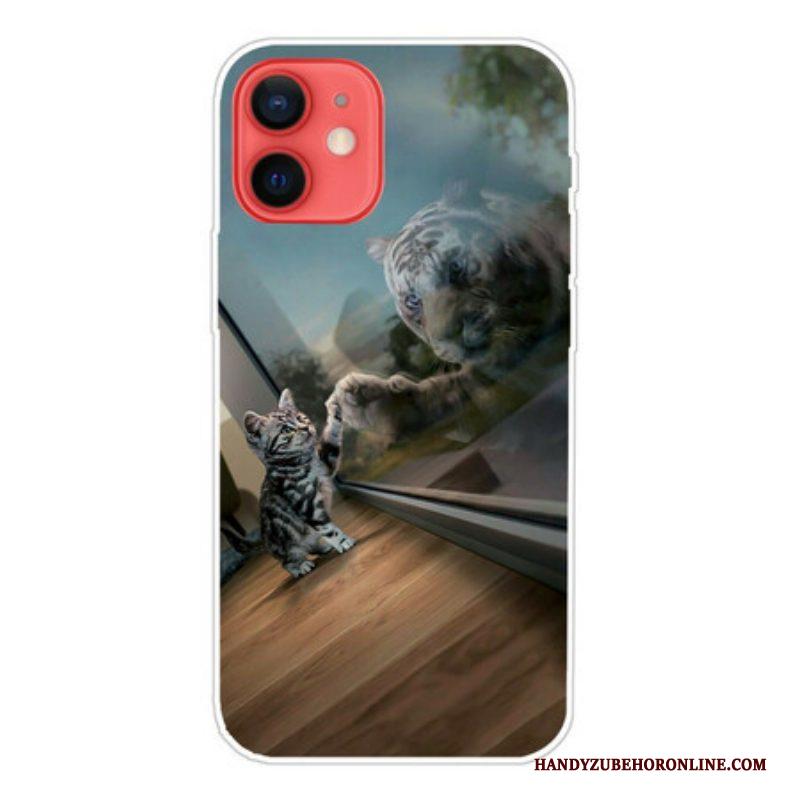 Hoesje voor iPhone 13 Mini Kittens Droom