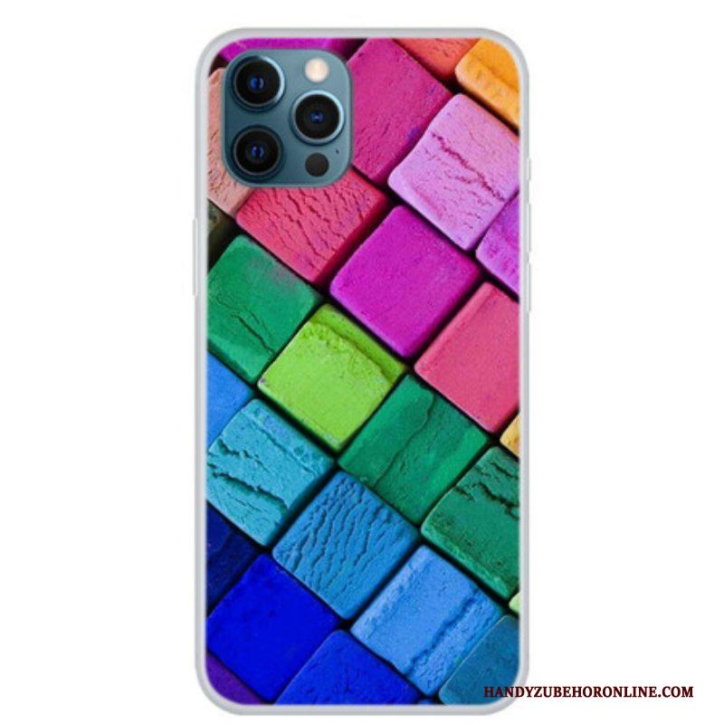 Hoesje voor iPhone 13 Pro Gekleurde Kubussen
