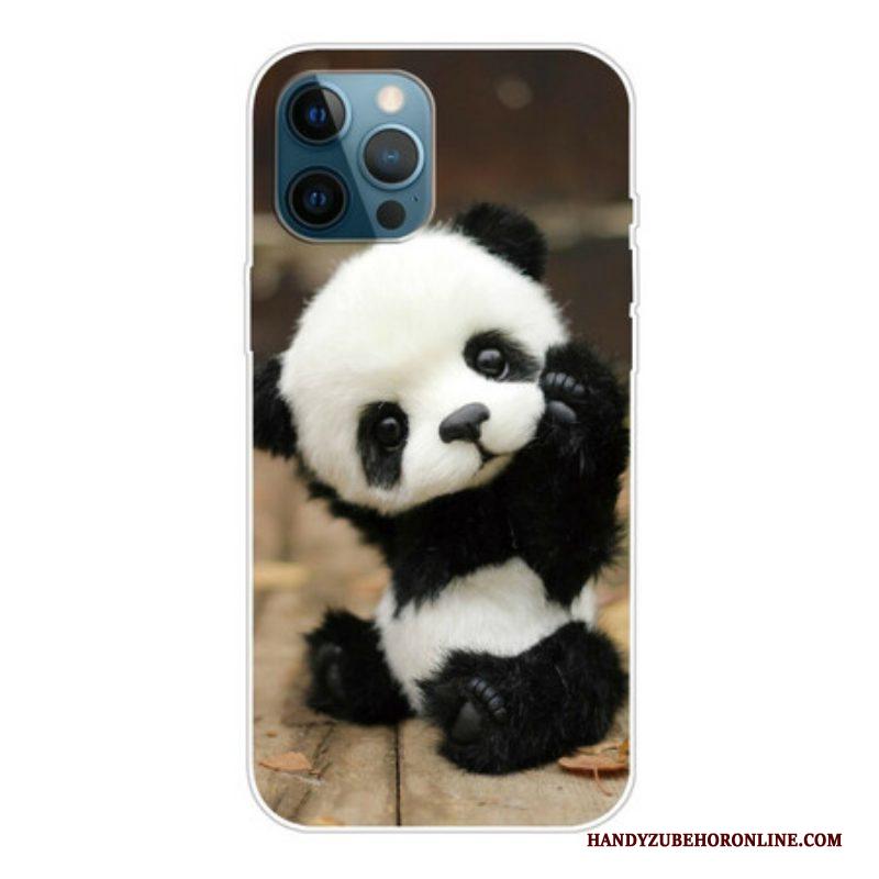 Hoesje voor iPhone 13 Pro Max Flexibele Panda