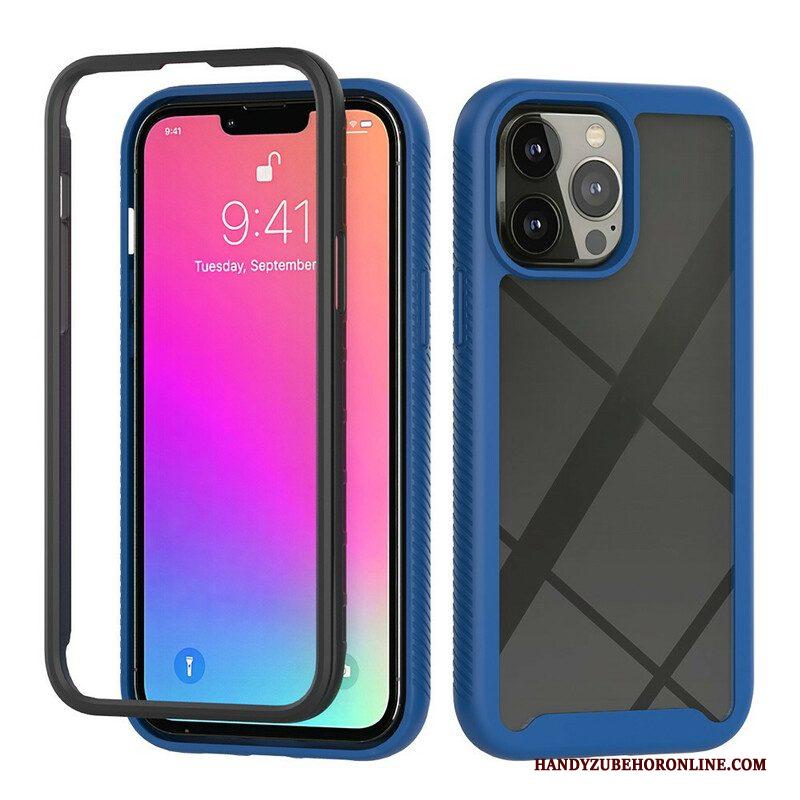 Hoesje voor iPhone 13 Pro Max Hybride Ontwerp Siliconen Randen