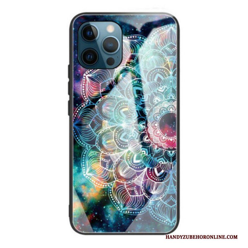 Hoesje voor iPhone 13 Pro Max Mandala Gehard Glas