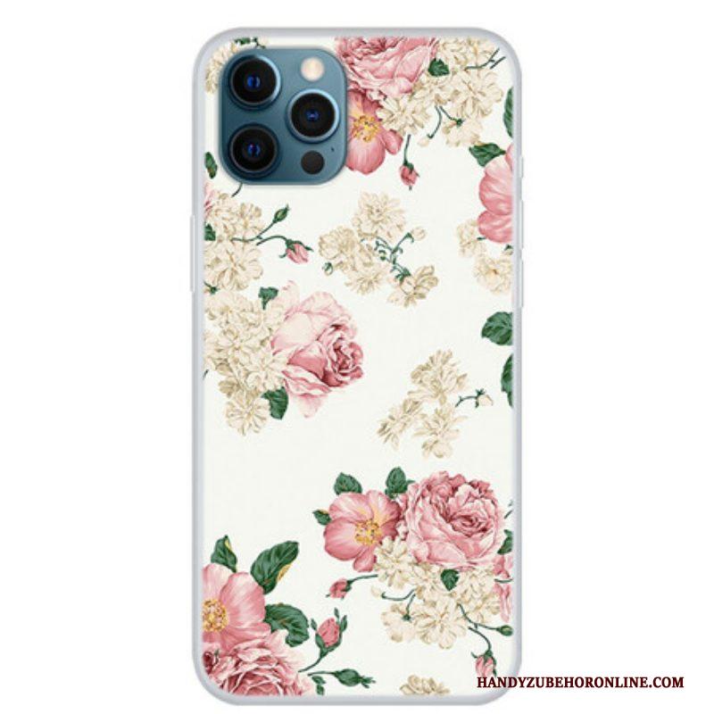 Hoesje voor iPhone 13 Pro Max Vrijheid Bloemen