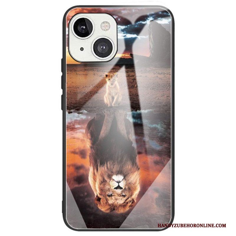 Hoesje voor iPhone 14 Kittendroom Van Gehard Glas