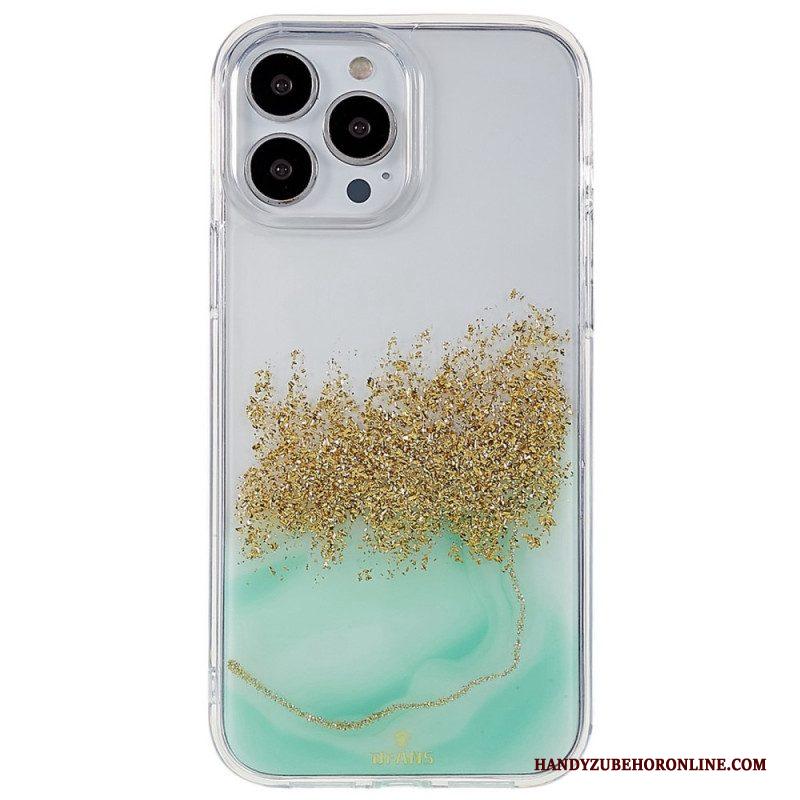 Hoesje voor iPhone 14 Pro Glitter Kunst