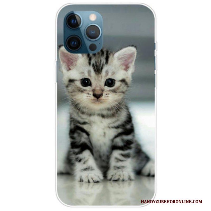 Hoesje voor iPhone 14 Pro Katje