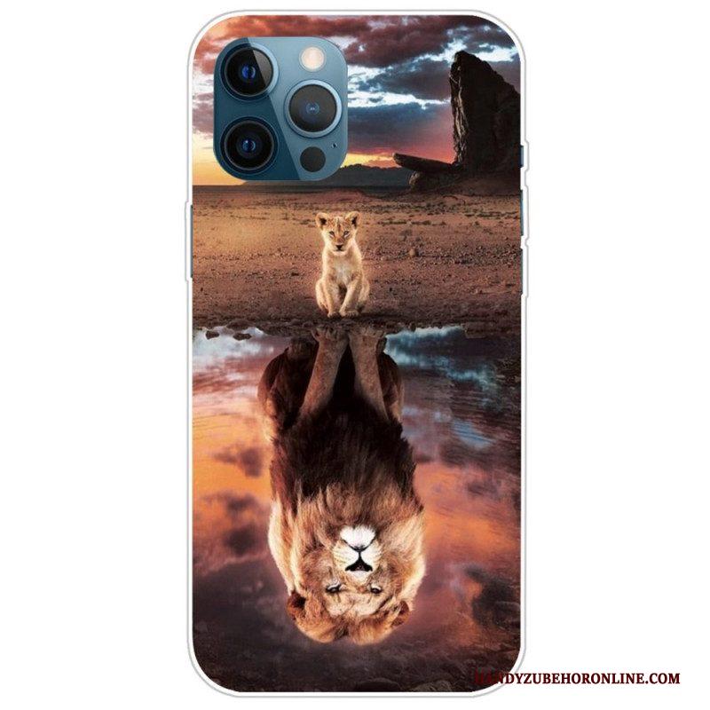 Hoesje voor iPhone 14 Pro Max Katachtige Droom