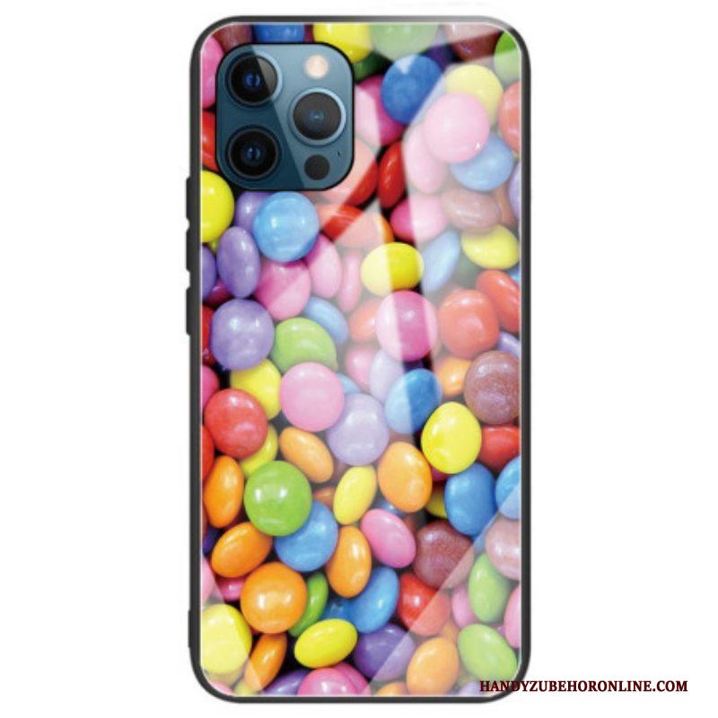 Hoesje voor iPhone 14 Pro Max Snoep Van Gehard Glas