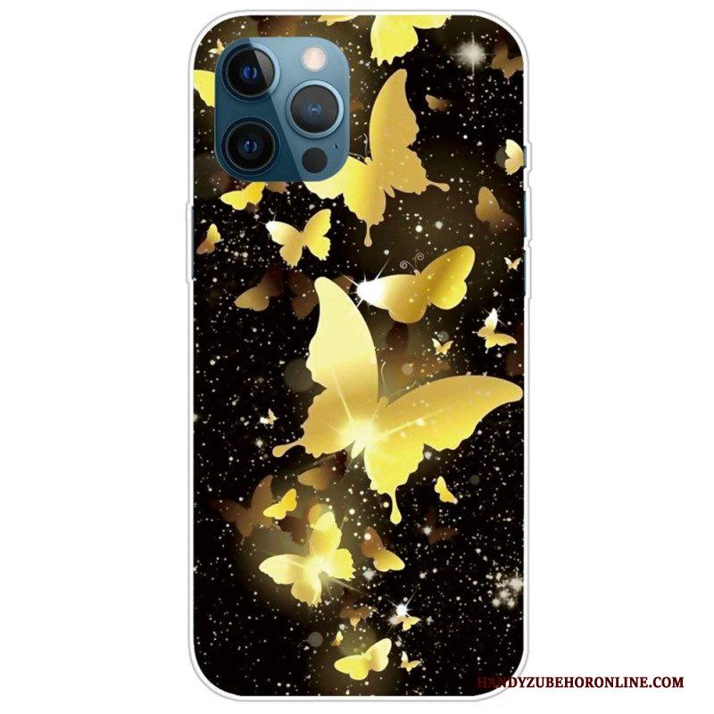 Hoesje voor iPhone 14 Pro Max Vlinders Variaties