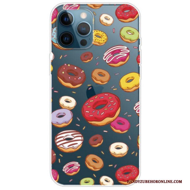Hoesje voor iPhone 14 Pro Naadloze Donuts