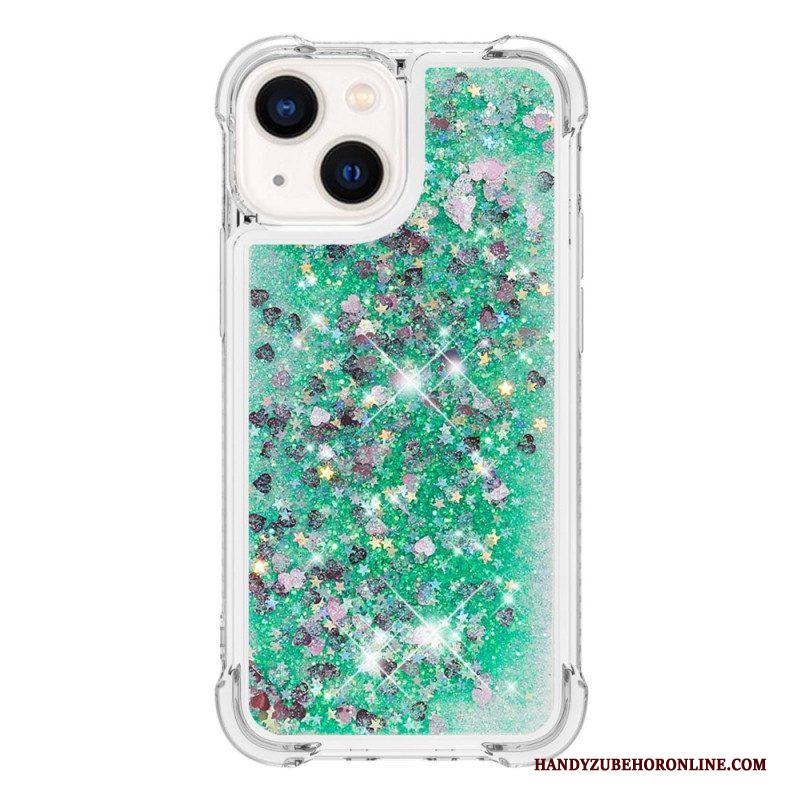 Hoesje voor iPhone 15 Glitters