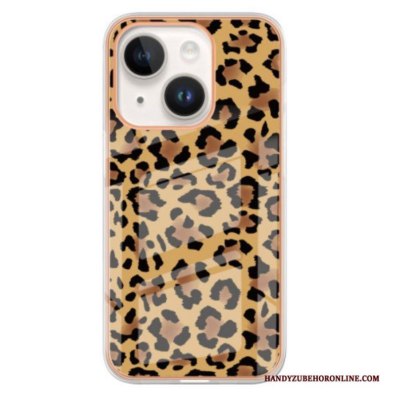 Hoesje voor iPhone 15 Plus Luipaard