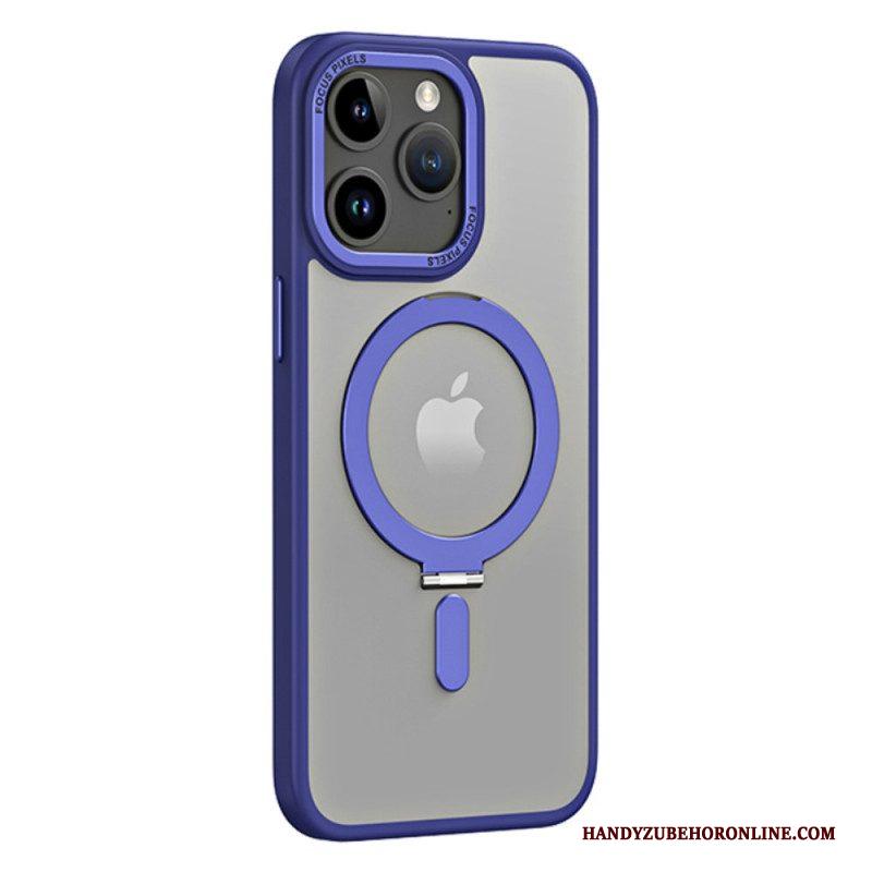 Hoesje voor iPhone 15 Pro Magsafe Compatibel Met Ondersteuning