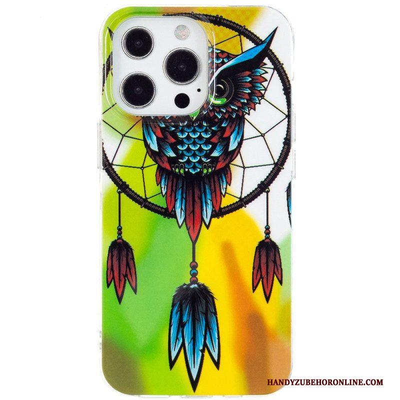 Hoesje voor iPhone 15 Pro Max Fluorescerende Dromenvanger