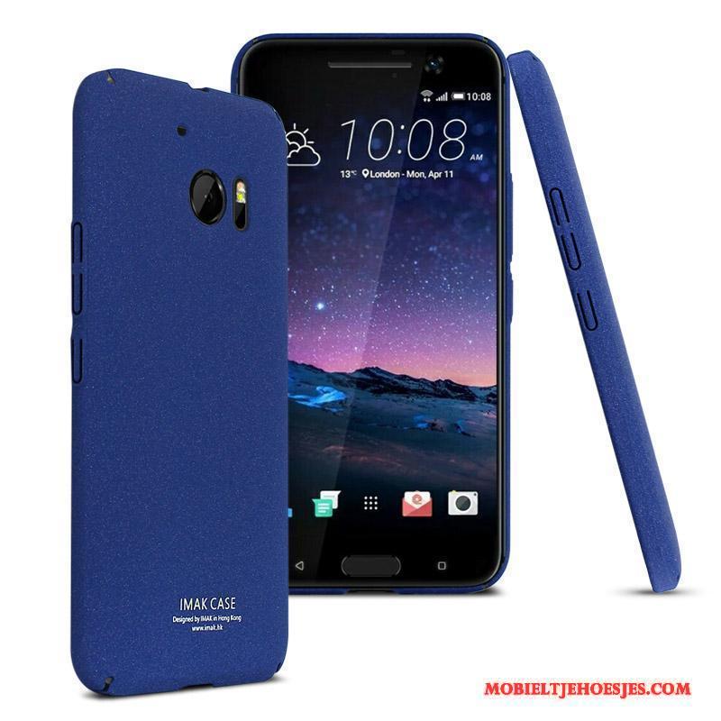 Htc 10 All Inclusive Anti-fall Bescherming Schrobben Hoesje Telefoon Mobiele Telefoon Blauw