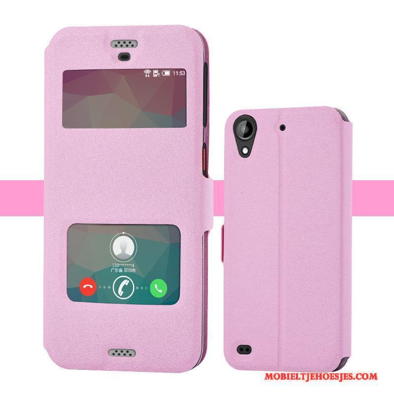 Htc Desire 530 Hoesje Trend Anti-fall Siliconen Mobiele Telefoon Roze Bescherming Hoes