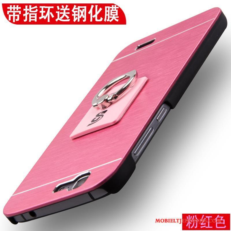 Huawei Ascend G7 Hoesje Bescherming Trend Anti-fall Metaal Hard Telefoon