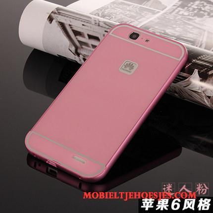 Huawei Ascend G7 Trend Hoes Hoesje Telefoon Roze Anti-fall Mobiele Telefoon Hard