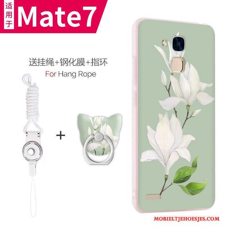Huawei Ascend Mate 7 All Inclusive Zacht Mobiele Telefoon Bescherming Hoesje Telefoon Dun Siliconen