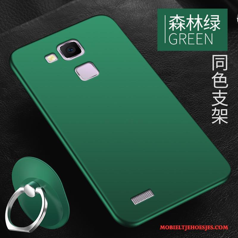 Huawei Ascend Mate 7 Siliconen Hoesje Telefoon Mobiele Telefoon Schrobben All Inclusive Donkergroen Anti-fall