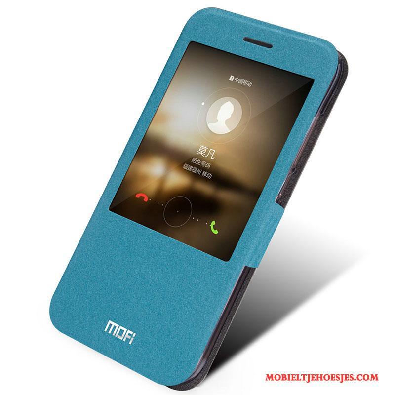 Huawei G7 Plus Hoes Anti-fall Mobiele Telefoon Hoesje Telefoon Siliconen Leren Etui Folio