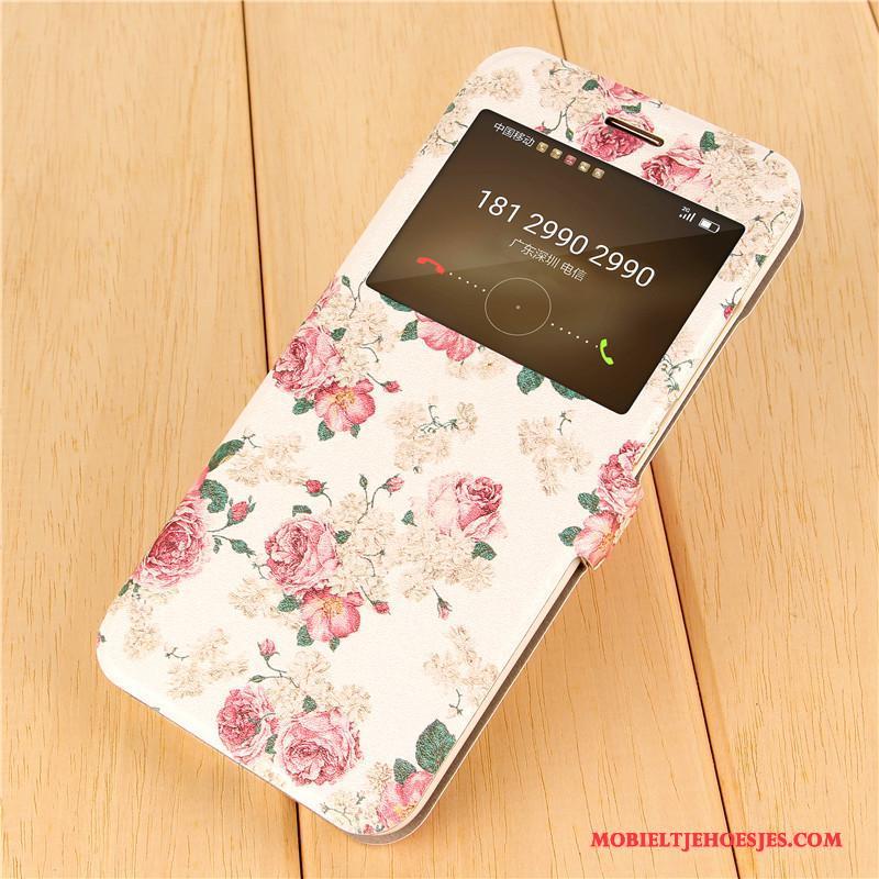 Huawei G9 Plus Hoesje Bescherming Roze Scheppend Telefoon Anti-fall Mooie