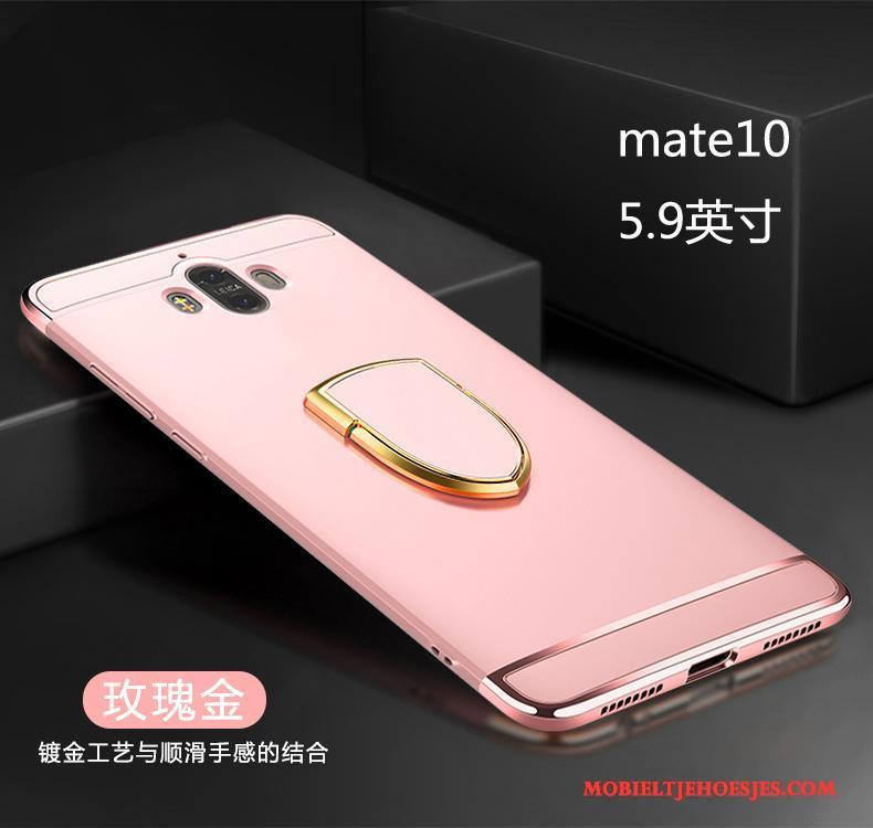 Huawei Mate 10 Auto Anti-fall Schrobben Hard Magnetisch Hoesje Telefoon