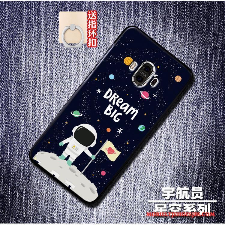 Huawei Mate 10 Hoesje Anti-fall Blauw Hanger Trend Scheppend Sterrenhemel