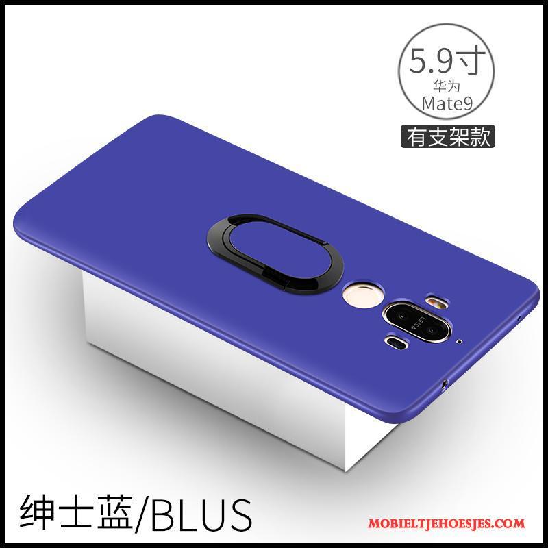 Huawei Mate 10 Hoesje Telefoon Zacht Blauw Siliconen Bescherming
