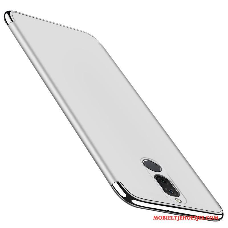Huawei Mate 10 Lite Anti-fall Hoesje Telefoon Zilver Bescherming