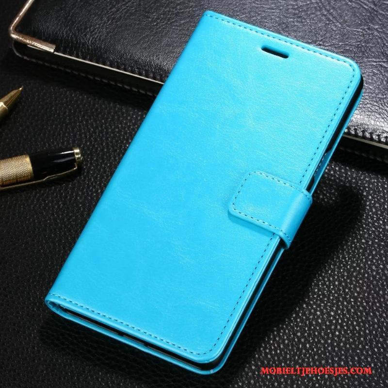 Huawei Mate 10 Lite Hoes Lichtblauw Hard Hoesje Bescherming Clamshell Telefoon