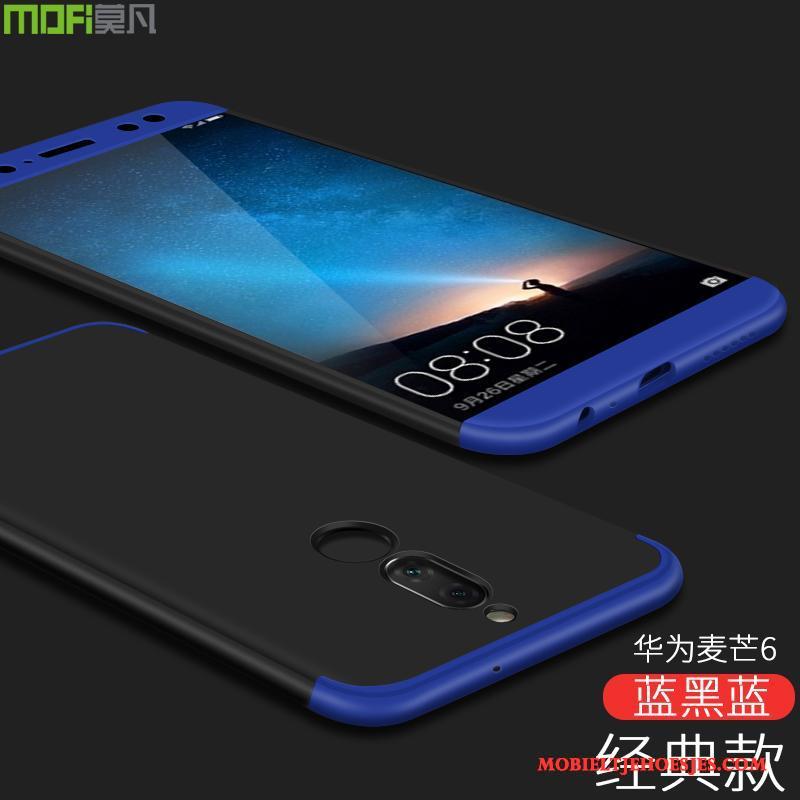 Huawei Mate 10 Lite Hoesje Siliconen Telefoon Blauw Anti-fall All Inclusive Scheppend