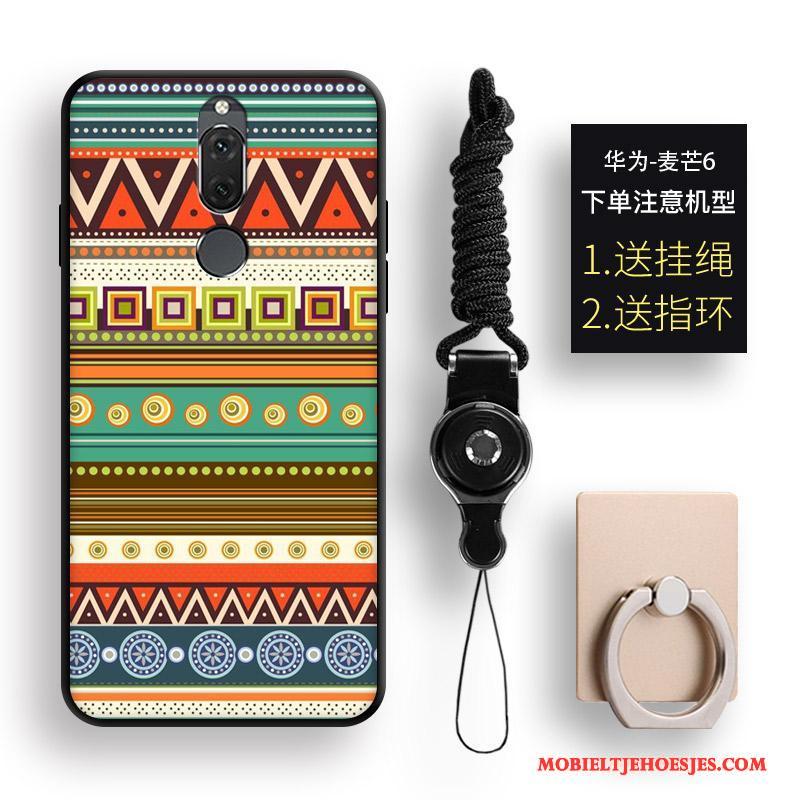 Huawei Mate 10 Lite Hoesje Telefoon All Inclusive Wind Kleur Persoonlijk Siliconen Trend