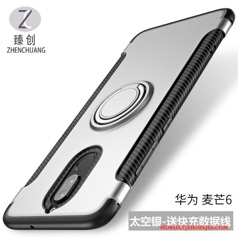 Huawei Mate 10 Lite Siliconen Mobiele Telefoon All Inclusive Scheppend Zacht Trendy Merk Hoesje Telefoon