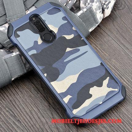 Huawei Mate 10 Lite Trend Hoes Hoesje Telefoon Bescherming Hemming Camouflage Anti-fall
