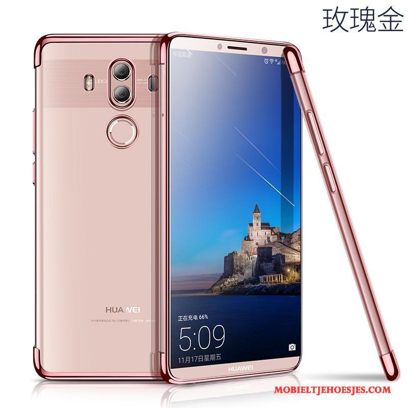 Huawei Mate 10 Pro Anti-fall Hoes Siliconen All Inclusive Hoesje Telefoon Zacht Doorzichtig