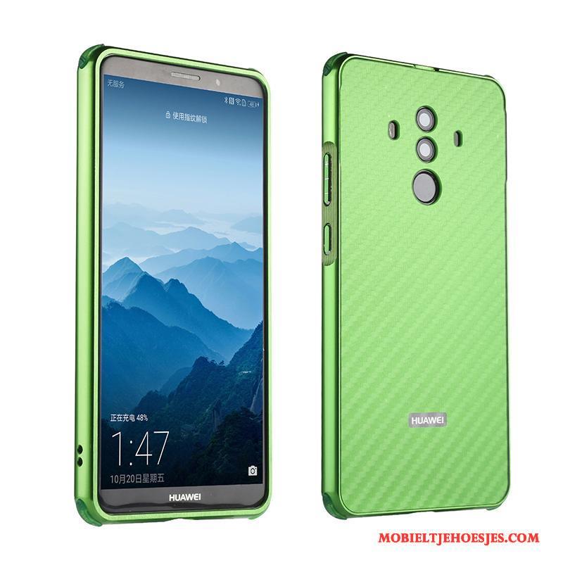 Huawei Mate 10 Pro Hoesje All Inclusive Achterklep Omlijsting Groen Bescherming Scheppend Trend