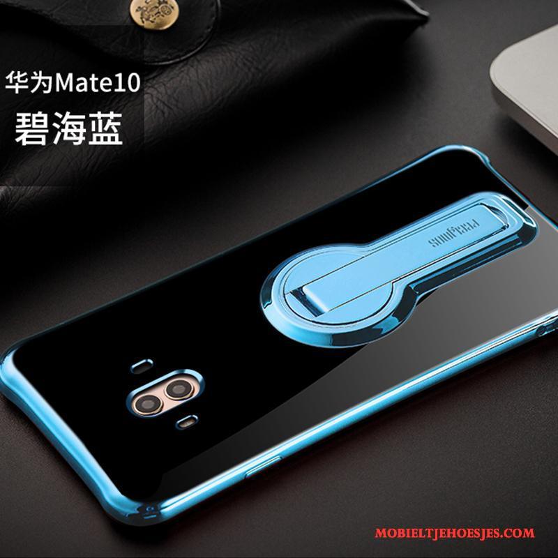 Huawei Mate 10 Siliconen Bescherming Hoesje Telefoon Ondersteuning Nieuw Trend Plating
